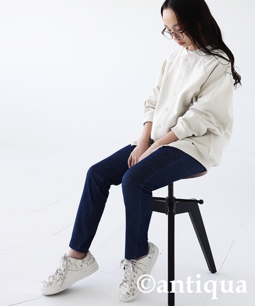 antiqua（アンティカ）の「スキニーストレッチパンツ（その他パンツ・キッズ・ブラック/インディゴブルー/ブルー・4/6/3/5）」の12枚目の写真