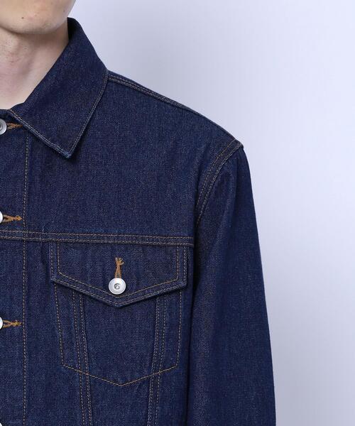coen(コーエン)の「デニムジャケット(セットアップ対応)(デニムジャケット・メンズ・ブラック/ネイビー・SMALL/MEDIUM/LARGE/X-LARGE)」の13枚目の写真