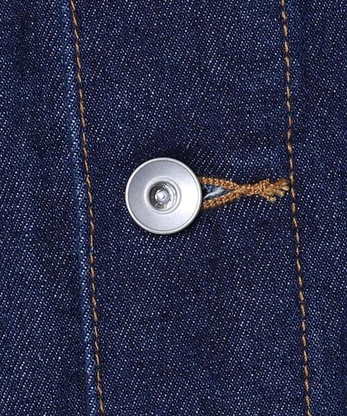coen(コーエン)の「デニムジャケット(セットアップ対応)(デニムジャケット・メンズ・ブラック/ネイビー・SMALL/MEDIUM/LARGE/X-LARGE)」の17枚目の写真