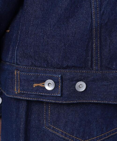 coen(コーエン)の「デニムジャケット(セットアップ対応)(デニムジャケット・メンズ・ブラック/ネイビー・SMALL/MEDIUM/LARGE/X-LARGE)」の18枚目の写真