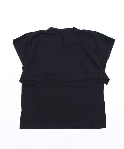 PICCIN(ピッチン)の「セーラーカラーカットプルオーバー(Tシャツ/カットソー・レディース・ブラック/オフホワイト/オレンジ・M/L)」の4枚目の写真