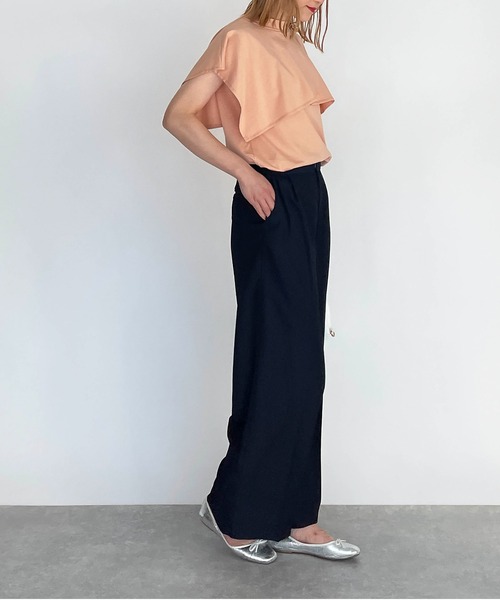 PICCIN(ピッチン)の「セーラーカラーカットプルオーバー(Tシャツ/カットソー・レディース・ブラック/オフホワイト/オレンジ・M/L)」の22枚目の写真