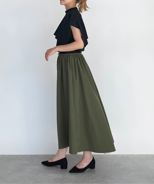 PICCIN(ピッチン)の「セーラーカラーカットプルオーバー(Tシャツ/カットソー・レディース・ブラック/オフホワイト/オレンジ・M/L)」の8枚目の写真