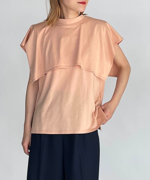 PICCIN(ピッチン)の「セーラーカラーカットプルオーバー(Tシャツ/カットソー・レディース・ブラック/オフホワイト/オレンジ・M/L)」の17枚目の写真