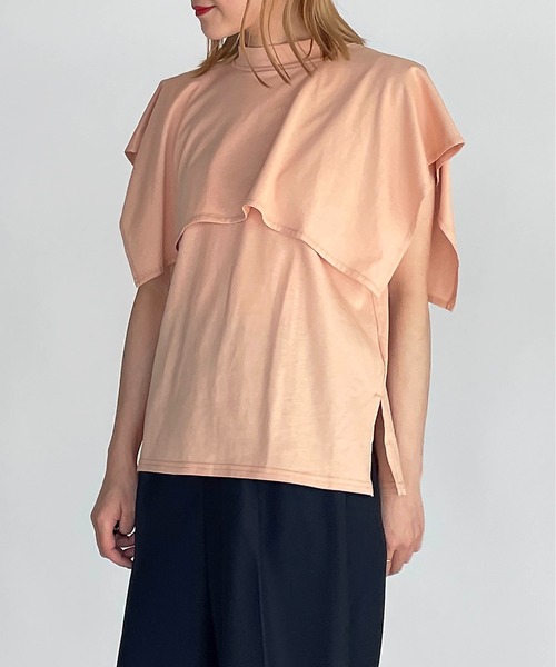 PICCIN(ピッチン)の「セーラーカラーカットプルオーバー(Tシャツ/カットソー・レディース・ブラック/オフホワイト/オレンジ・M/L)」の16枚目の写真