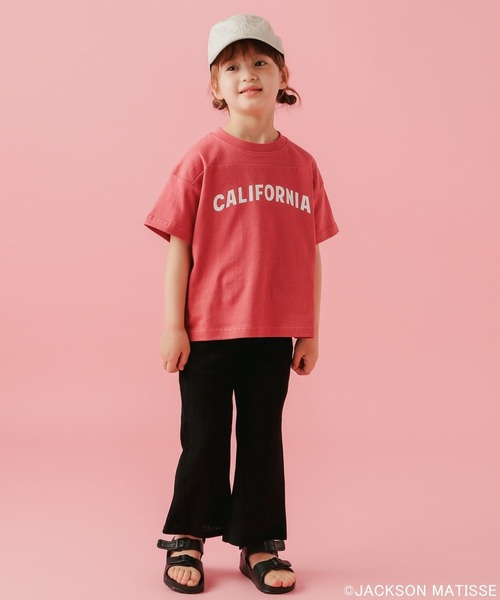 JACKSON MATISSE(ジャクソンマティス)の「【JACKSON MATISSE(ジャクソンマティス)×BAYFLOW】フットボールTシャツ(KIDS)(Tシャツ/カットソー・キッズ・レッド/イエロー・110cm/120cm/130cm/140cm)」の6枚目の写真