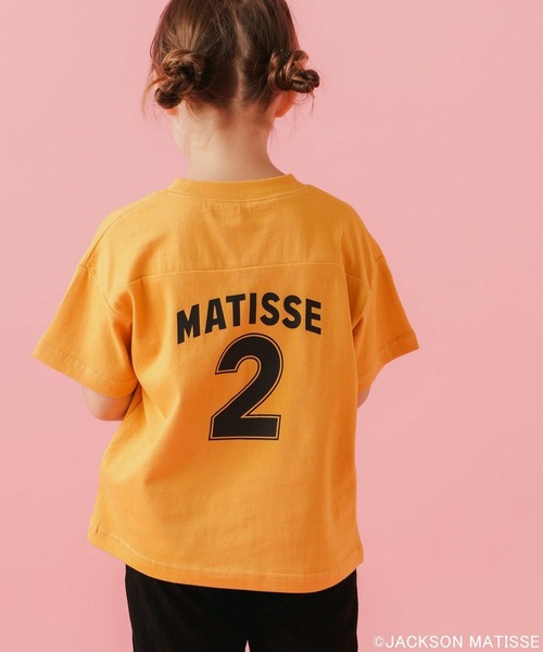 JACKSON MATISSE(ジャクソンマティス)の「【JACKSON MATISSE(ジャクソンマティス)×BAYFLOW】フットボールTシャツ(KIDS)(Tシャツ/カットソー・キッズ・レッド/イエロー・110cm/120cm/130cm/140cm)」の16枚目の写真