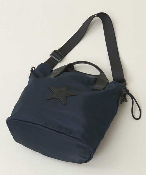 CONVERSE TOKYO（コンバーストウキョウ）の「サテンバルーンバッグ（ショルダーバッグ・レディース・ダークネイビー/ブラック/チャコールグレー/ホワイト/パープル/グリーン/サンドベージュ・FREE）」の13枚目の写真