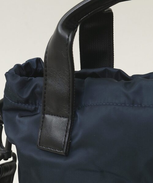 CONVERSE TOKYO（コンバーストウキョウ）の「サテンバルーンバッグ（ショルダーバッグ・レディース・ダークネイビー/ブラック/チャコールグレー/ホワイト/パープル/グリーン/サンドベージュ・FREE）」の12枚目の写真