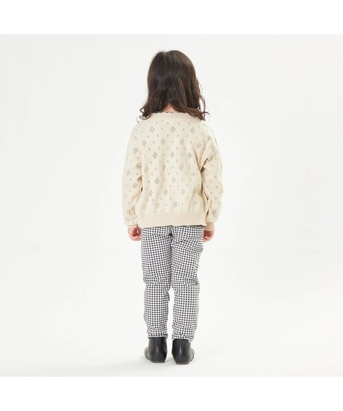 Seraph（セラフ）の「アイレット編みカーディガン（カーディガン/ボレロ・キッズ・ブラウン/オレンジ/クリーム・90/100/110/120/80/130/95/140）」の11枚目の写真