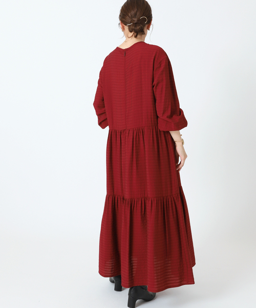 B.C STOCK（ベーセーストック）の「ティアードワンピース