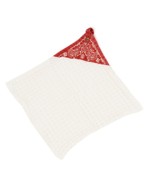 BAYFLOW（ベイフロー）の「キッチンクロス　ワッフル　カルカ（キッチンツール・レディース・レッド/イエロー/ネイビー・0）」の6枚目の写真