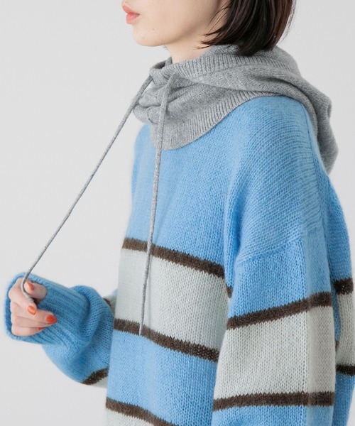 MUSE HERILL カシミヤ100％ バラクラバ MUSE HERILL カシミヤ100