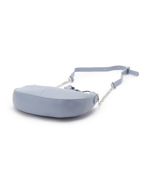 【WEB限定/トレンドデザイン/三日月型】ハーフムーン2WAYショルダー