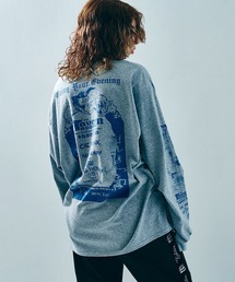 RNA | M1949 PINK MOTEL アームズプリントＢＩＧポケＴ(Tシャツ/カットソー)