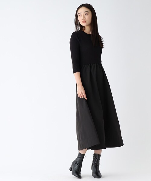 ドッキングフレアワンピース ワンピース Opaque Clip オペークドットクリップ のファッション通販 Zozotown