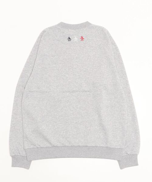 penguin BY MUNSINGWEAR(ペンギン バイ マンシングウェア)の「スエットシャツ ラグラン メンズ レディース ユニセックス ウェア ジャージ スウェット カジュアル スポーツウェア マンシング(スウェット・メンズ・ブラック/グレー/グリーン・SMALL/MEDIUM/LARGE/X-LARGE)」の9枚目の写真