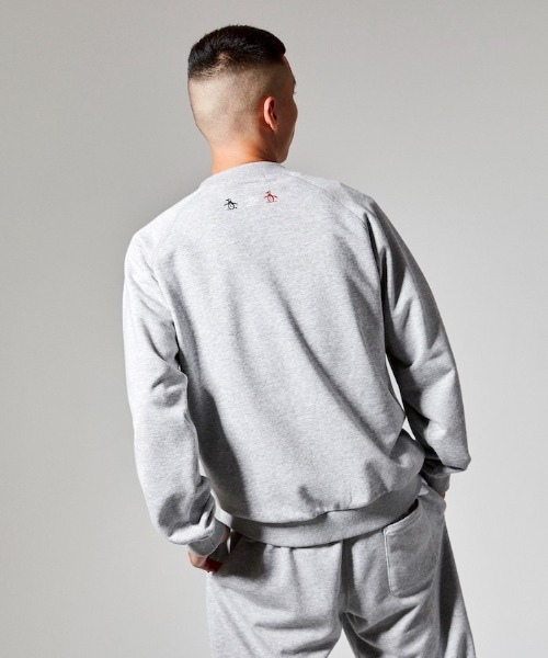 penguin BY MUNSINGWEAR(ペンギン バイ マンシングウェア)の「スエットシャツ ラグラン メンズ レディース ユニセックス ウェア ジャージ スウェット カジュアル スポーツウェア マンシング(スウェット・メンズ・ブラック/グレー/グリーン・SMALL/MEDIUM/LARGE/X-LARGE)」の5枚目の写真