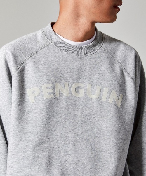penguin BY MUNSINGWEAR(ペンギン バイ マンシングウェア)の「スエットシャツ ラグラン メンズ レディース ユニセックス ウェア ジャージ スウェット カジュアル スポーツウェア マンシング(スウェット・メンズ・ブラック/グレー/グリーン・SMALL/MEDIUM/LARGE/X-LARGE)」の6枚目の写真