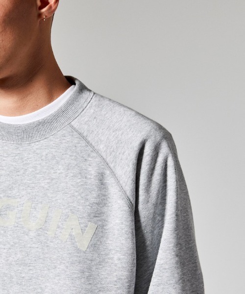 penguin BY MUNSINGWEAR(ペンギン バイ マンシングウェア)の「スエットシャツ ラグラン メンズ レディース ユニセックス ウェア ジャージ スウェット カジュアル スポーツウェア マンシング(スウェット・メンズ・ブラック/グレー/グリーン・SMALL/MEDIUM/LARGE/X-LARGE)」の7枚目の写真