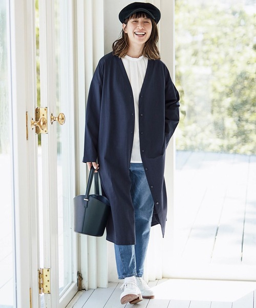 Sunny clouds（サニークラウズ）の「サニークラウズ　よじれジーンズ〈レディース〉（デニムパンツ・レディース・ブルー・61/64/67/70/73）」の16枚目の写真