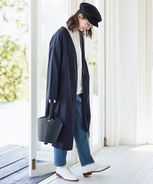 Sunny clouds（サニークラウズ）の「サニークラウズ　よじれジーンズ〈レディース〉（デニムパンツ・レディース・ブルー・61/64/67/70/73）」の17枚目の写真