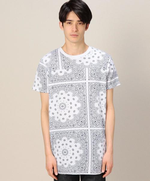 MONKEY TIME（モンキータイム）の「＜monkey time＞ 40ペイズリー ロング S/SL Tシャツ◆（Tシャツ/カットソー・メンズ・その他1・MEDIUM/LARGE/SMALL）」の3枚目の写真