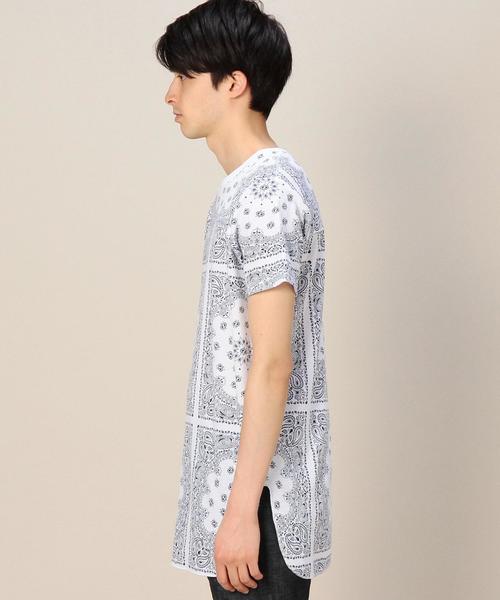 MONKEY TIME（モンキータイム）の「＜monkey time＞ 40ペイズリー ロング S/SL Tシャツ◆（Tシャツ/カットソー・メンズ・その他1・MEDIUM/LARGE/SMALL）」の4枚目の写真