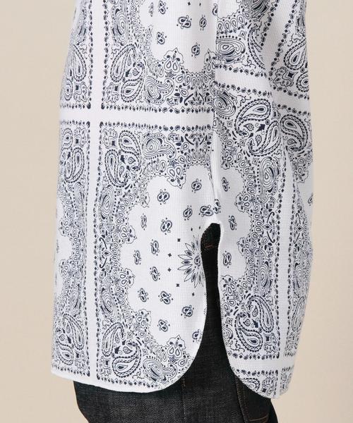 MONKEY TIME（モンキータイム）の「＜monkey time＞ 40ペイズリー ロング S/SL Tシャツ◆（Tシャツ/カットソー・メンズ・その他1・MEDIUM/LARGE/SMALL）」の8枚目の写真