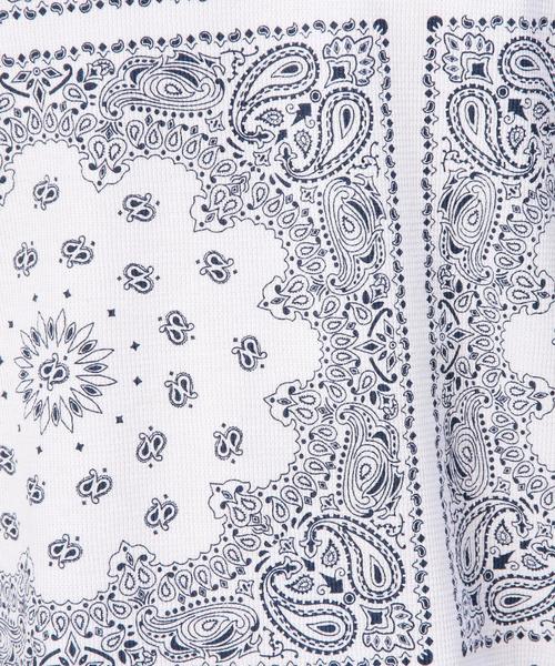 MONKEY TIME（モンキータイム）の「＜monkey time＞ 40ペイズリー ロング S/SL Tシャツ◆（Tシャツ/カットソー・メンズ・その他1・MEDIUM/LARGE/SMALL）」の6枚目の写真