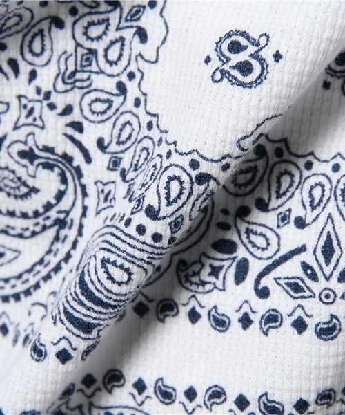 MONKEY TIME（モンキータイム）の「＜monkey time＞ 40ペイズリー ロング S/SL Tシャツ◆（Tシャツ/カットソー・メンズ・その他1・MEDIUM/LARGE/SMALL）」の7枚目の写真