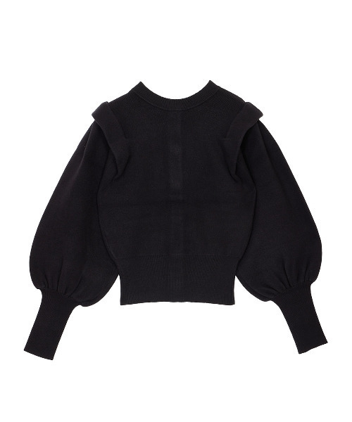 トップス AMERI 2WAY PUFF SLEEVE KNIT TOP Ameri（アメリ）の「2WAY PUFF SLEEVE KNIT TOP（ニット/セーター