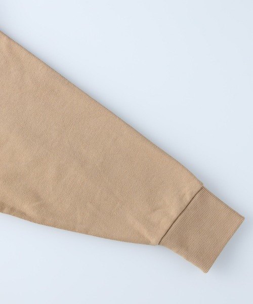 CAMP7（キャンプセブン）の「【CAMP7】フロントロゴクルースウェット（スウェット・レディース・ブラック/ベージュ/キナリ・M/L）」の8枚目の写真