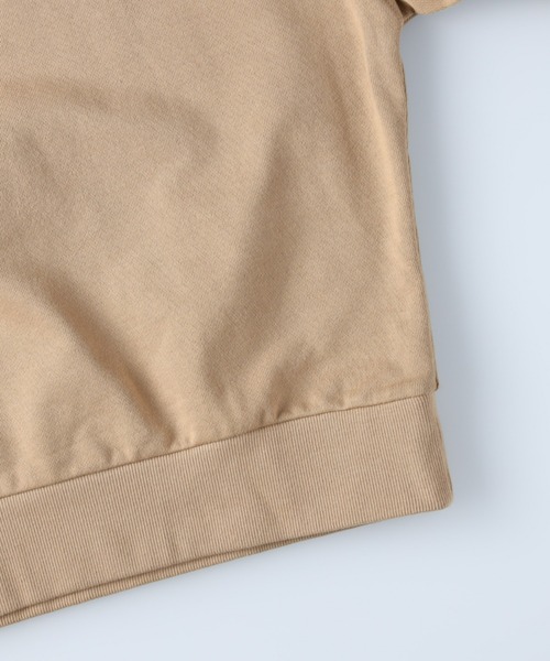 CAMP7（キャンプセブン）の「【CAMP7】フロントロゴクルースウェット（スウェット・レディース・ブラック/ベージュ/キナリ・M/L）」の10枚目の写真