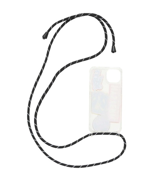 HYSTERIC GLAMOUR(ヒステリックグラマー)の「STICKER クロスボディiPhoneカバー(スマホケース/カバー・レディース・ホワイト・SMALL/MEDIUM/LARGE/X-SMALL/XX-SMALL/XX-LARGE/X-LARGE)」の2枚目の写真