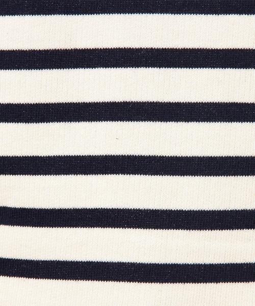 ORCIVAL（オーシバル）の「ORCIVAL（オーシバル） FRENCH TERRY BOR プルオーバー（Tシャツ/カットソー・レディース・オフホワイト/ネイビー・フリー）」の9枚目の写真