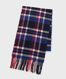 ◆【洗えるウール】タータンチェックマフラー