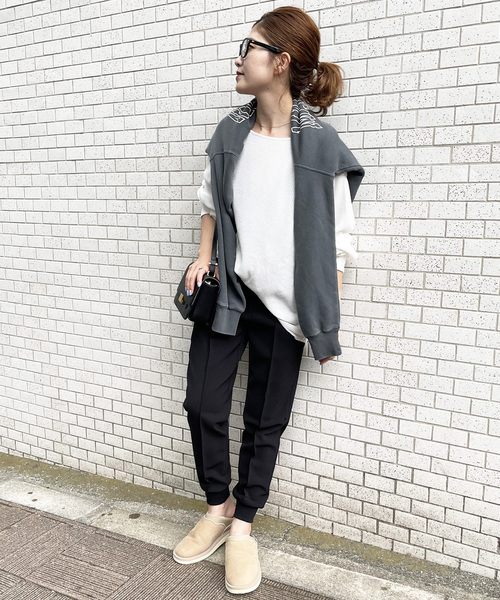 新品♦︎ Spick&Span♦︎ ドライダブルクロスジョグパンツ Spick & Span（スピックアンドスパン）の「≪WEB限定追加
