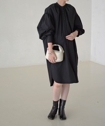 Marient（マリエント）の「ギャザータイプライターOP（シャツワンピース）」