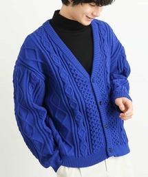 a.v.v | アラン編みワイドシルエットカーディガン(カーディガン/ボレロ)