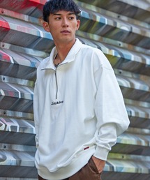 『Dickies/ディッキーズ』裏毛ハーフジップトレーナー