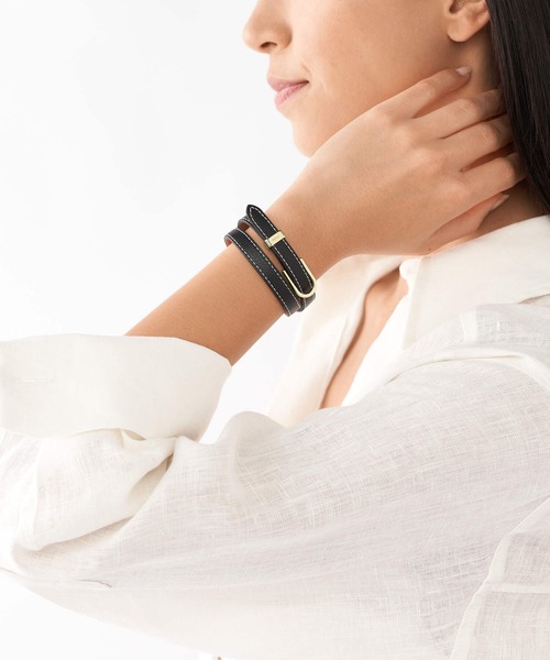 FOSSIL(フォッシル)の「フォッシル アクセサリー レディース ブレスレット JF04193710(ブレスレット・レディース・ブラック・FREE)」の5枚目の写真