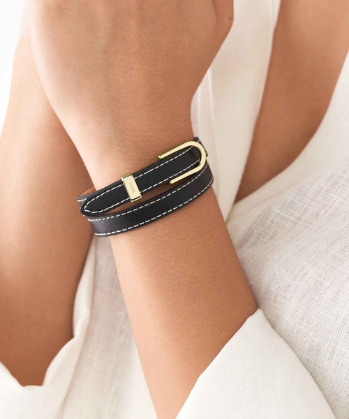 FOSSIL(フォッシル)の「フォッシル アクセサリー レディース ブレスレット JF04193710(ブレスレット・レディース・ブラック・FREE)」の6枚目の写真