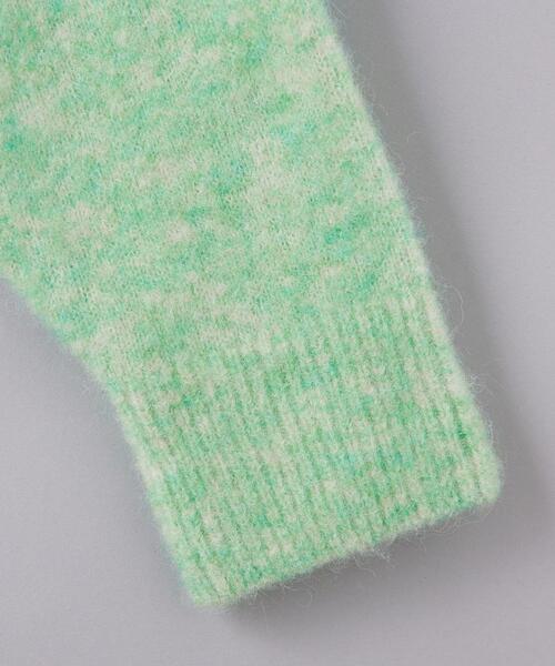 UNITED ARROWS(ユナイテッドアローズ)の「ヘアリー クルーネックセーター(ニット/セーター・メンズ・ライトグレー/ライム/シャーベット/ブラック/ロイヤルブルー・L/XL/M/S)」の18枚目の写真