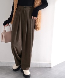 classicalelf（クラシカルエルフ）の「ゆるっと暖か。カットコールサーカスパンツ（その他パンツ・レディース）」