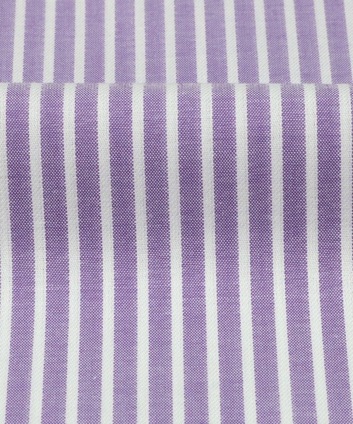 TOKYO SHIRTS（トウキョウシャツ）の「形態安定ノーアイロン ワイド 長袖ビジネスワイシャツ（ビジネスシャツ・メンズ・ダークパープル・首回り42cm-裄丈86cm/首回り39cm-裄丈84cm/首回り43cm-裄丈86cm/首回り41cm-裄丈86cm/首回り41cm-裄丈82cm/首回り43cm-裄丈82cm/首回り39cm-裄丈80cm/首回り37cm-裄丈84cm/首回り37cm-裄丈80cm/首回り42cm-裄丈82cm）」の4枚目の写真