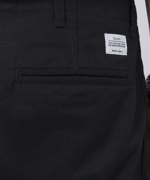SILAS(サイラス)の「SIDE LINE CHINO PANT(MADE IN JAPAN)(その他パンツ・メンズ・ブラック/ベージュ・34inch/32inch/30inch)」の11枚目の写真