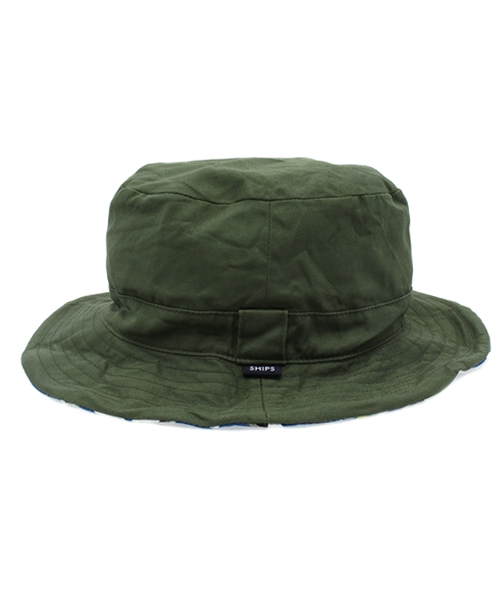 SHIPS（シップス）の「SHIPS KIDS:アロハ ワイヤー リバーシブル ハット（ハット・キッズ・グリーン・LARGE/MEDIUM/SMALL）」の4枚目の写真