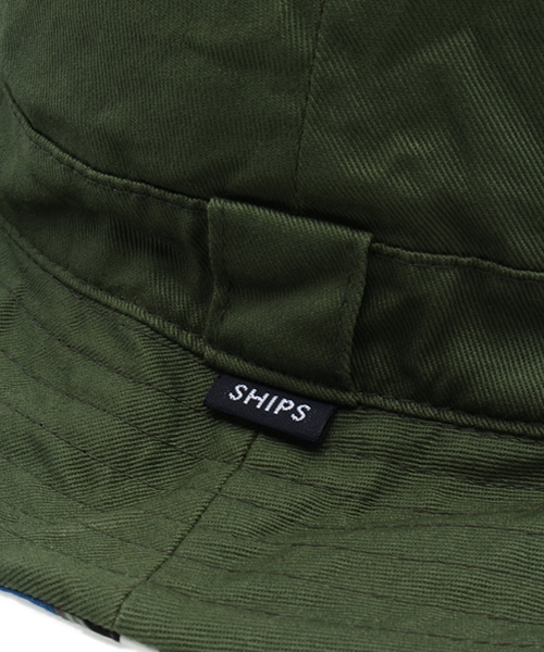 SHIPS（シップス）の「SHIPS KIDS:アロハ ワイヤー リバーシブル ハット（ハット・キッズ・グリーン・LARGE/MEDIUM/SMALL）」の9枚目の写真