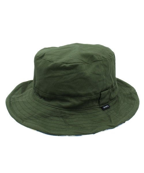 SHIPS（シップス）の「SHIPS KIDS:アロハ ワイヤー リバーシブル ハット（ハット・キッズ・グリーン・LARGE/MEDIUM/SMALL）」の2枚目の写真